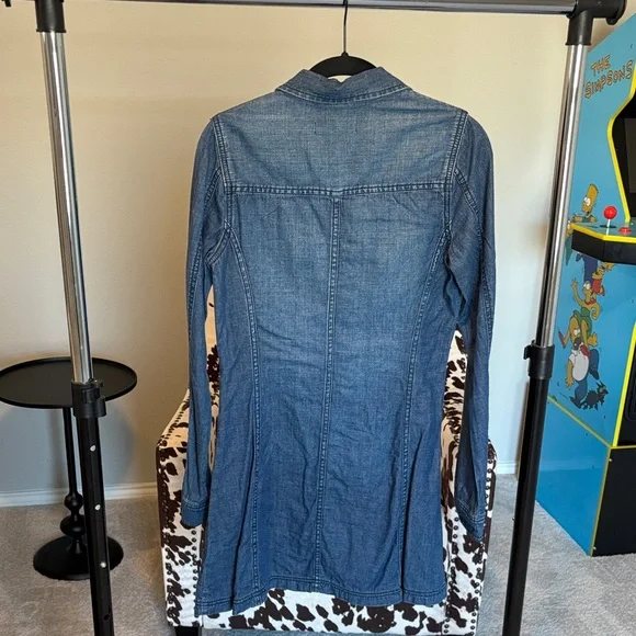 Abercrombie & Fitch Denim Shirt Dress - Picture 4 of 13